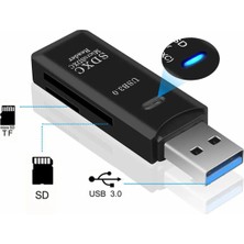 2in1 USB 3.0 Micro Sd Hafıza Kartı - Tf Kart Okuyucu Hub Adaptör Veri Aktarıcı