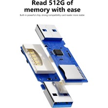 2in1 USB 3.0 Micro Sd Hafıza Kartı - Tf Kart Okuyucu Hub Adaptör Veri Aktarıcı