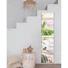 Cg Home 25  x  25 Kare 4'lü Rodajlı 4mm Şişecam Dekoratif Yapışkanlı Ayna