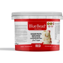 Blue Bead Kırmızı Şeker Hamuru 1 kg