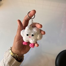 Marifetli Tığım Amigurumi Bulut Örgü Anahtarlık / Pinterest anahtarlık / arkadaş hediyesi