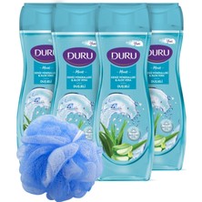 Duru Okyanus Ferahlığı Duş Jeli 4X450 ml Deniz Mineralleri Ve Aloe Vera İle Tazelik Sağlar