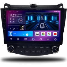 Carplayer Honda Accord 2003-2008 Uyumlu Android Multimedya 6gb Ram 128GB Hafıza