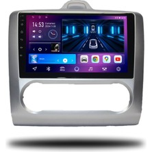 Carplayer Ford Focus 2 2007-2011 Dijital Klima Uyumlu Android Multimedya 6gb Ram 128GB Hafıza