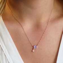 Necati Gün Lila Mine Işli Gezegen Kolye