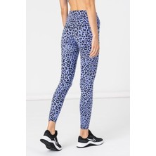 Nike One Df Hr Tght Leopard Kadın Tayt DM7274-569