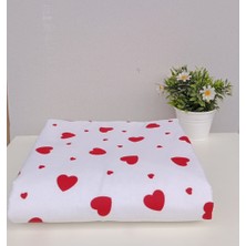 Asev Home Ipli Ayarlanabilir Isıya Dayanıklı Keçeli Büyük Boy Ütü Masası Kılıfı Örtüsü Bezi 55X140CM Love