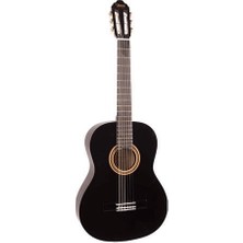 Valencia VC101TBK Klasik Gitar 1/4 Siyah