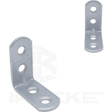 Mr.Bracket 10 ad. L Demir Gönye Köşebent 15x30x30mm - Mobilya Dolap Köşe Bağlantı Birleştirme Sabitleme Aparatı