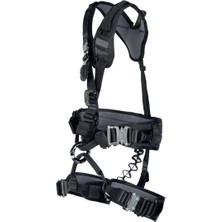 Tactic Master Tactical Full Body Harness Black