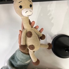 Amigurumi Elişi Örgü Zürafa Oyuncak