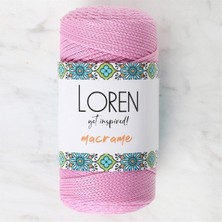 Loren Macrame Pembe El Örgü İpi - Rm 074 - 34332