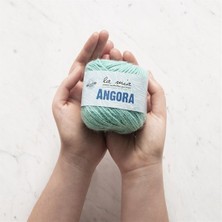 La Mia Angora 50GR Mor El Örgü Ipi - L127 - 33801