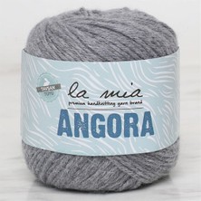 La Mia Angora 50GR Gri El Örgü Ipi - L134 - 33809