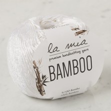 La Mia Bamboo Beyaz El Örgü Ipi - L001 - 33847