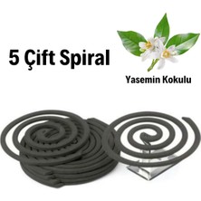 Robinanka Yasemin Kokulu 5 Çift (10 Adet) Spiral Sinek ve Haşere Kovucu Spiral