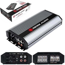 Reıss Audıo RS-Q150.4D Mini Oto Anfi Stereo 4X100 Watt 4 Kanal