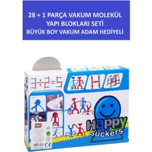 Vakum Adamlı Yapı Blokları - Kutuda Vakum Adam Hediye 28 1 Adet