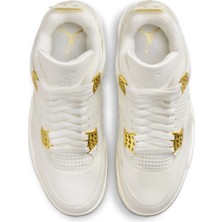 Nike Air Jordan 4 Retro Metallic GOLD-AQ9129-170