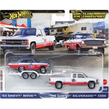 Hot Wheels Premium Car Culture Team Transport' 63 Chevy Nova