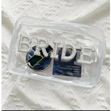 Didosh Party House Inci Bride Yazılı Makyaj Çantası