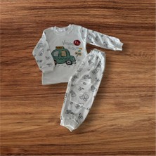 Home Mevsimlik Pamuklu Çocuk Pijama Takımı