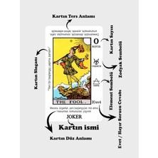 zeddeex Başlangıç Tarot Destesi - Yeni Başlayanlar Için Açıklamalı Tarot Kartları ve Kart Anlamları Kılavuzu