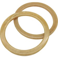 Çanta Aksesuar 15CM Yuvarlak Akrilik Vizon Mermer Desen Çanta Sapı