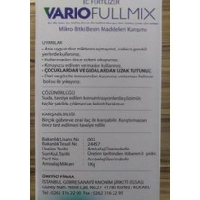 Cegel Ziraat Igsaş Vario Fullmix 1 kg - Bor, Bakır, Demir, Mangan, Çinko Ec Fertilizer Organomineral Gübre