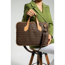 Baginn Kadın Laptop Çantası Evrak Çantası Tablet Çantası Mega Çanta 15.6 Inç Ebatlarına Kadar Uyumlu