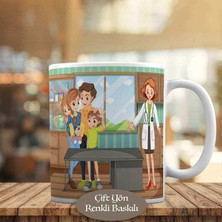 Asilmeydan Hasta Çocuk ve Çocuk Doktoru Kupa Bardak Hediyelik-25267