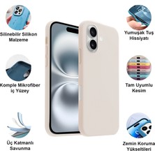 iPhone 16 Kılıf Lansman Premium Silinebilir Silikon