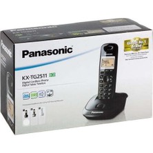 Panasonıc KX-TG2511 Dect Siyah Telsiz Telefon