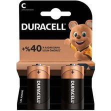 Duracell LR14/MN1400 C Orta Boy Pil (2li Paket)