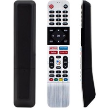 Huayu Kl Sw-V1 Arçelik-Beko-Grundıg Netflıx-Youtube-Prıme Vıdeo-Google Play Tuş Ses Komutlu LCD LED Tv Kumanda 7795-8229