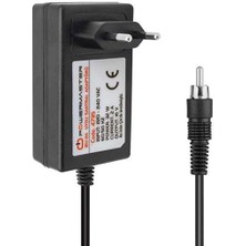 Powermaster PM-4735 16 Volt - 2 Amper Tos Fişli Rca Uçlu Priz Tipi Santral Adaptörü