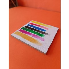 İnci Tuval 20 x 30 cm Pres Mdf Plaka 5 Adet Yüzey Dokulu Kompozit Boyanabilir Mdf Kalınlık 5 mm