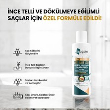 Reagain Sülfatsız Bitkisel Saç Bakım Şampuanı - Normal/Kuru, İnce Telli Saçlar 250 ml