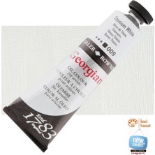 Daler Rowney Georgian N:009 Titanium White Yağlı Boya 38ML Profesyonel Yeni Paket