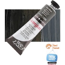 Daler Rowney Georgian N:034 Ivory Black Yağlı Boya 38ML Profesyonel Yeni Paket