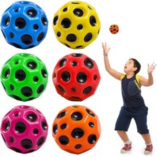 Ay Şeklinde Yükseğe Zıplayan Işıklı Top Süper Uzay Topu Bouncer Ball 1 Adet
