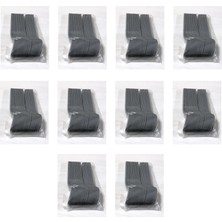Plastik Gri Renkli Lü x  Parti Doğum Günü Çatal - 18  cm . - 25 Adetlik 10 Paket