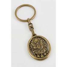 Feryal Osmanlı Bayrağı Metal Anahtarlık