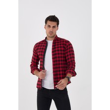 Jack Carısma Flanel Ince Oduncu Slim Fit Gömlek
