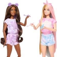 HRY15 Barbie Cutie Reveal Pijama Partisi Ikili Set