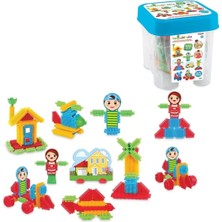 Fen Toys 03324 Kaktüs Bloklar Koca 120PCS