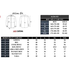 JACK CARISMA Örme Oduncu Ekose Esnek ve Rahat Slim Fit Erkek Gömlek