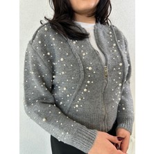 Ince Detaylı Triko Hırka