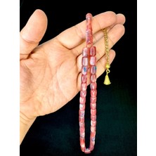 Anemore Collection PEMBE KATALİN TESBİH KAPSÜL KESİM 7MMX11MM T-756