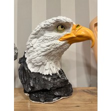 Dev Kartal Başı, Kara Kartal Heykeli, Büst, Dekoratif Obje